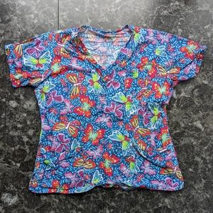 Ladies Scrub Top